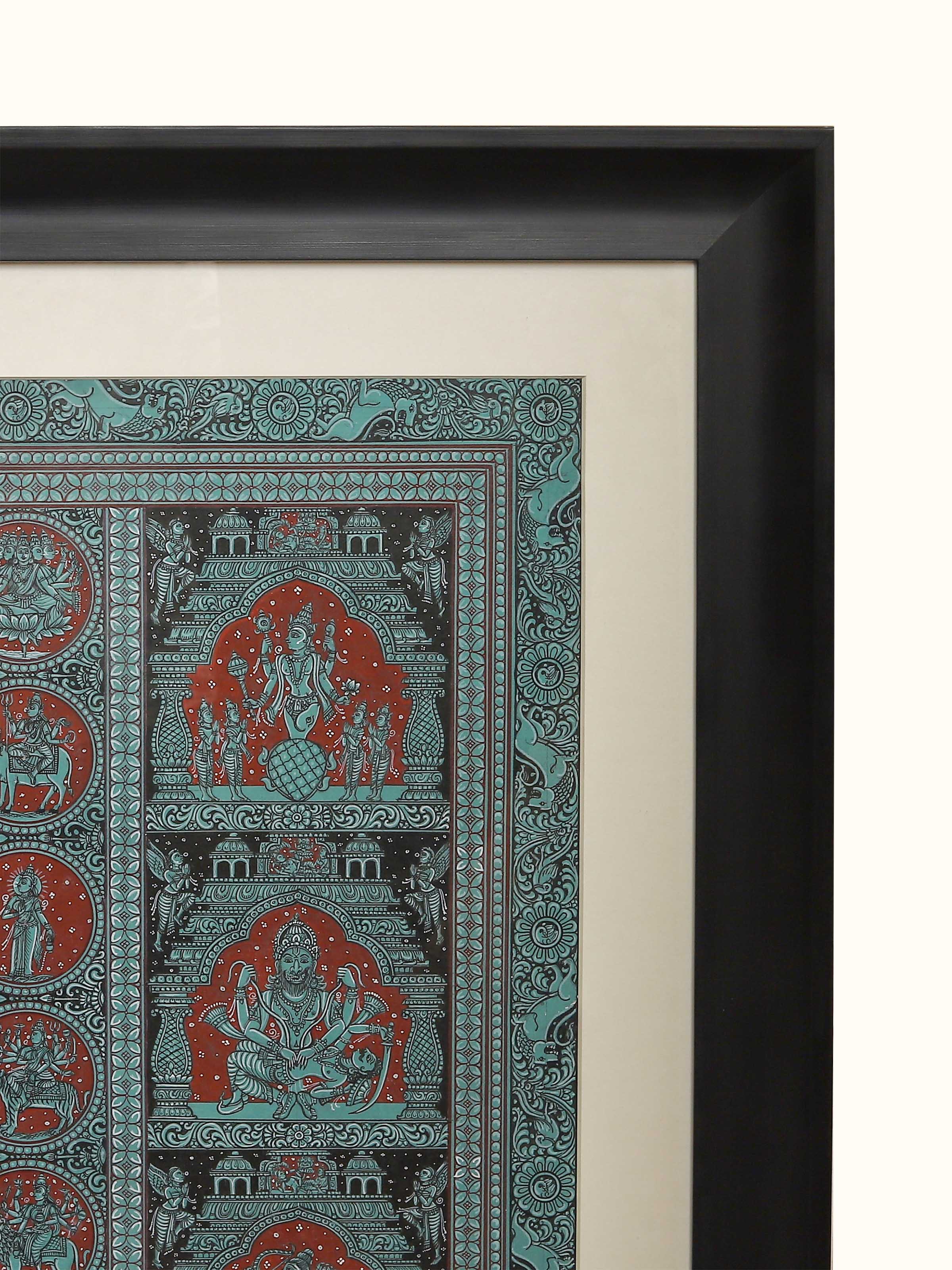 Swastika Patachitra Painting
