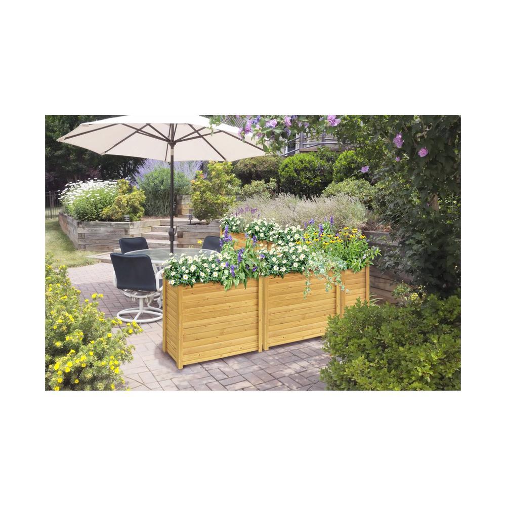 VegTrug Tall Wooden Planter