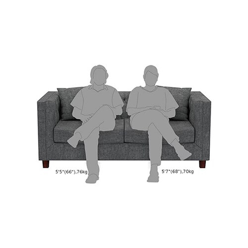 Windsor Sofa Set (Colour : Smoke Grey , Seater : 3+2+1)