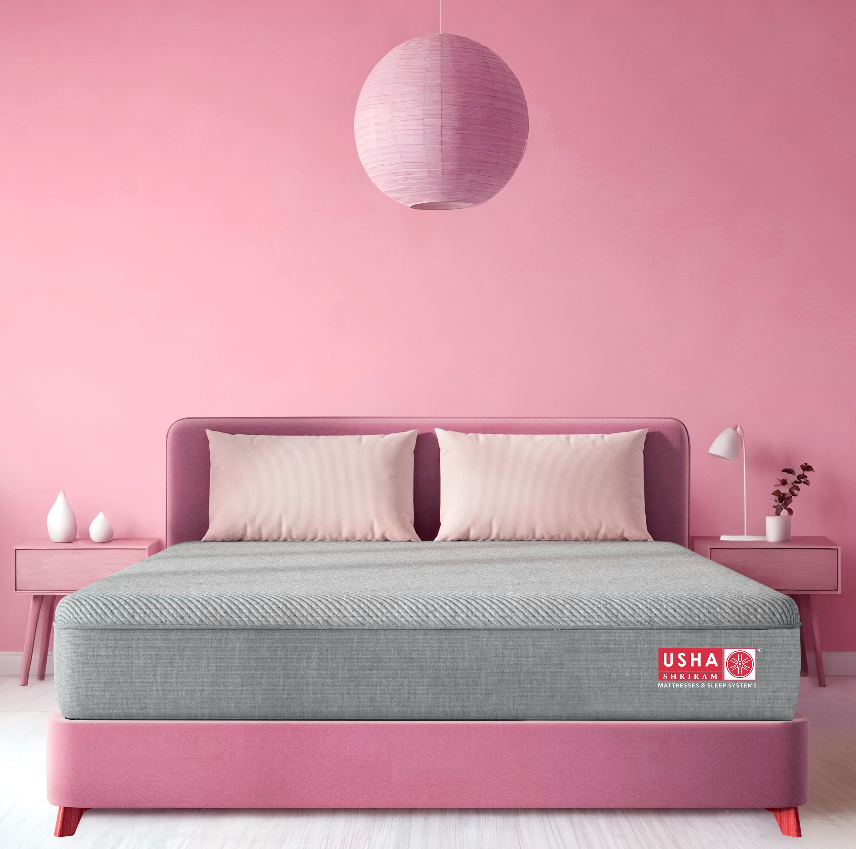 Aero Ortho Memory Spine Alignment Single Size Mattress Spring Single Size Mattress (Mattress Thickness: 10 Inches, Mattress Dimensions: 72 x 30 in) - Usha Shriram