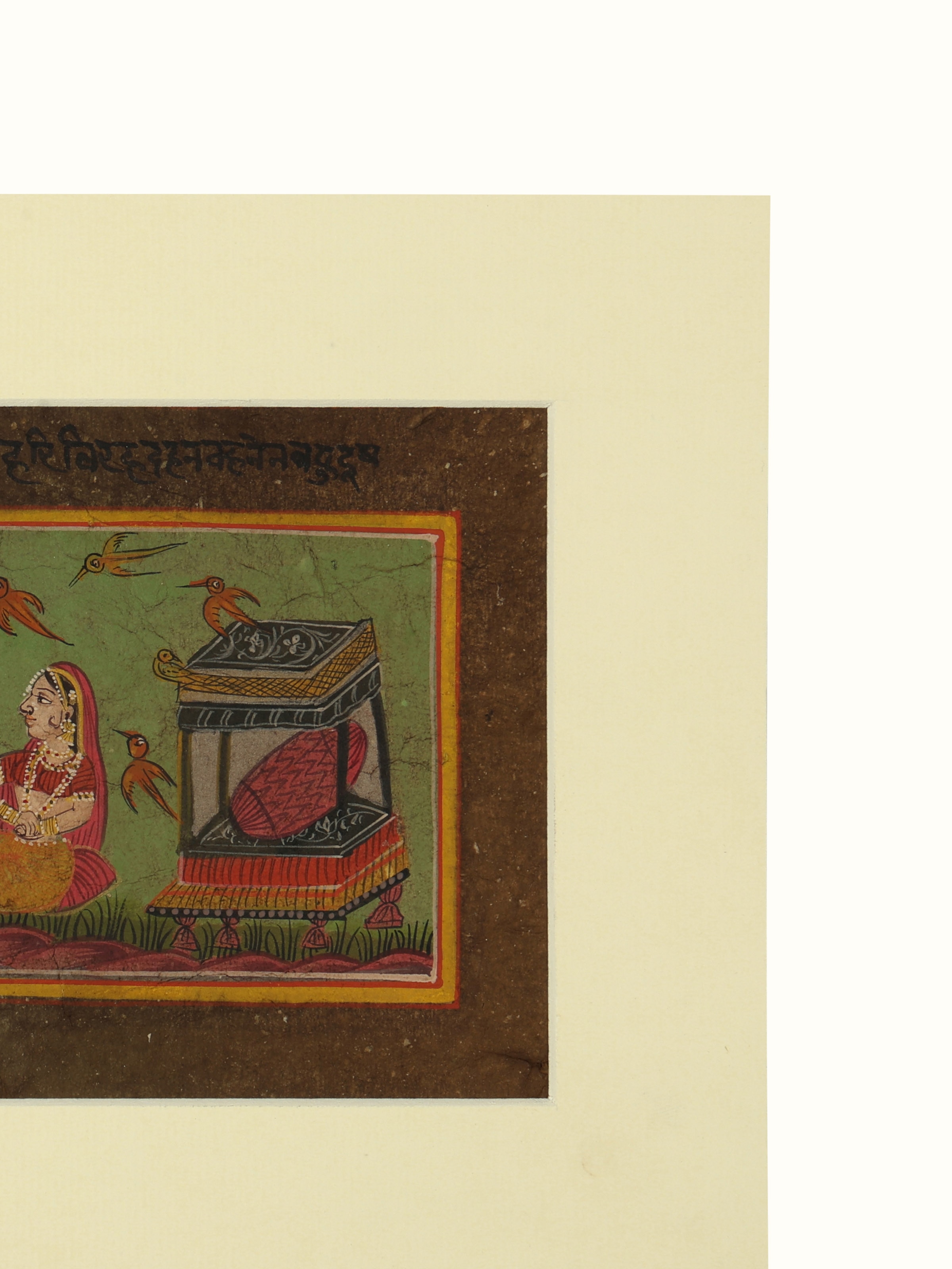 Radha Sakhi Samvad Pichwai Painting