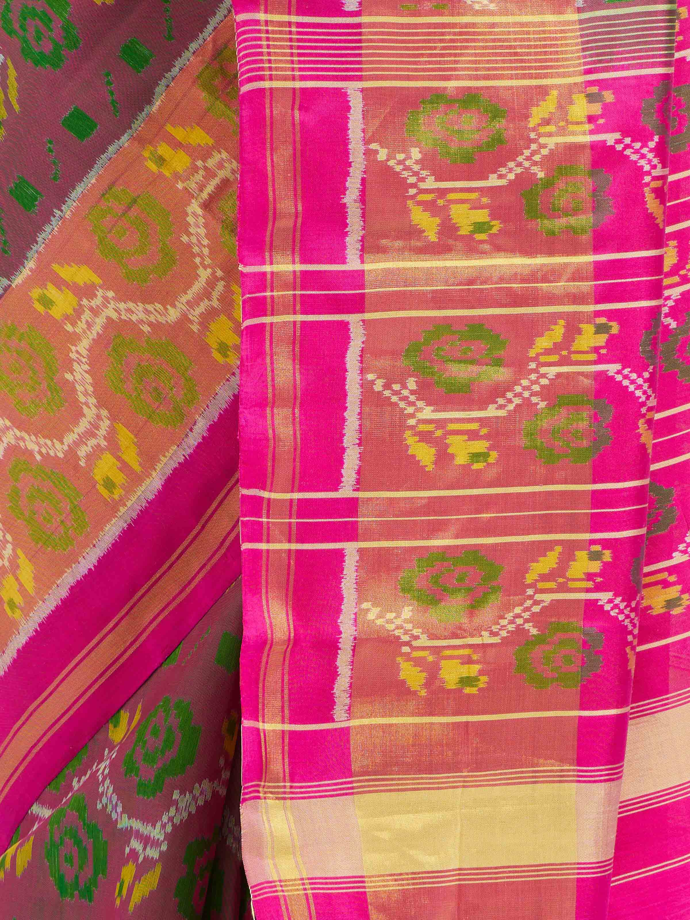 Rajkot Patola Ikat Saree