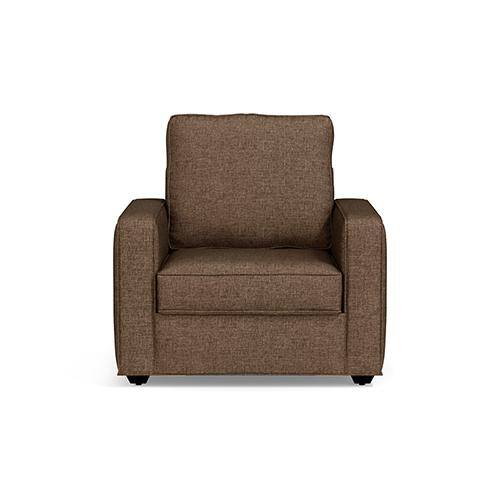 Apollo Compact Sofa (Colour : Mocha, Cushion : Soft, Back Type : High Back, Seater : 2+1+1)