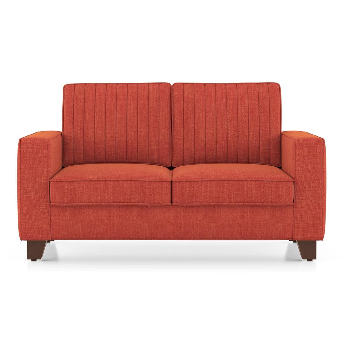 Apollo Neo 2 Seater Fabric Sofa in Lava Colour (Back Height : Regular, Cushion Type : Soft)
