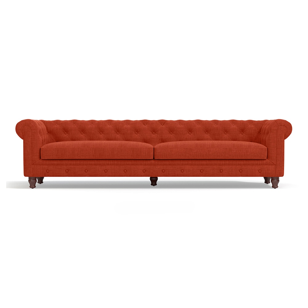 Winchester Sofa Set (Colour : Lava Rust , Seater : 4+2+1+1)