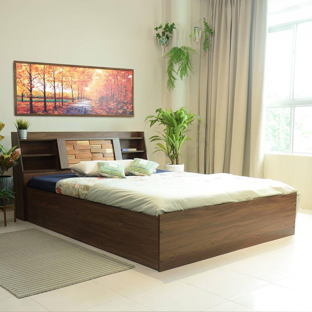 Timber Queen Bed Design 7