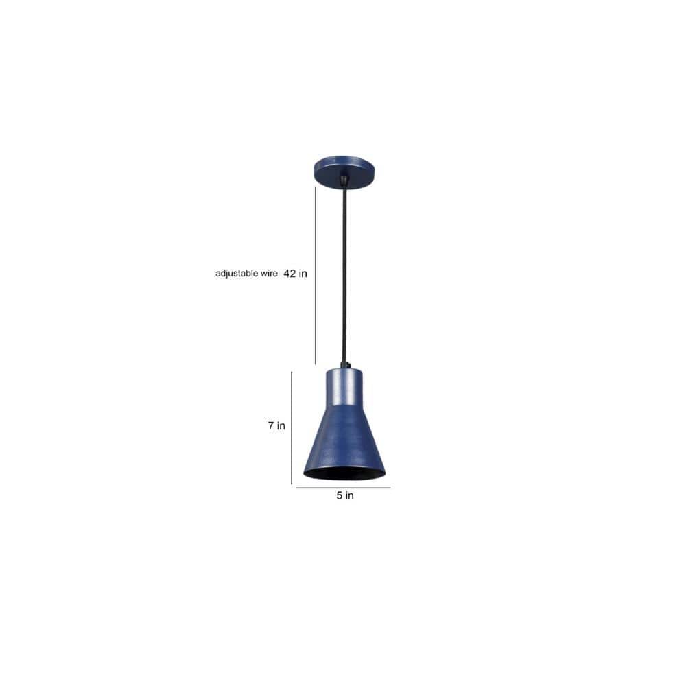 Limpid Blue Hanging Light