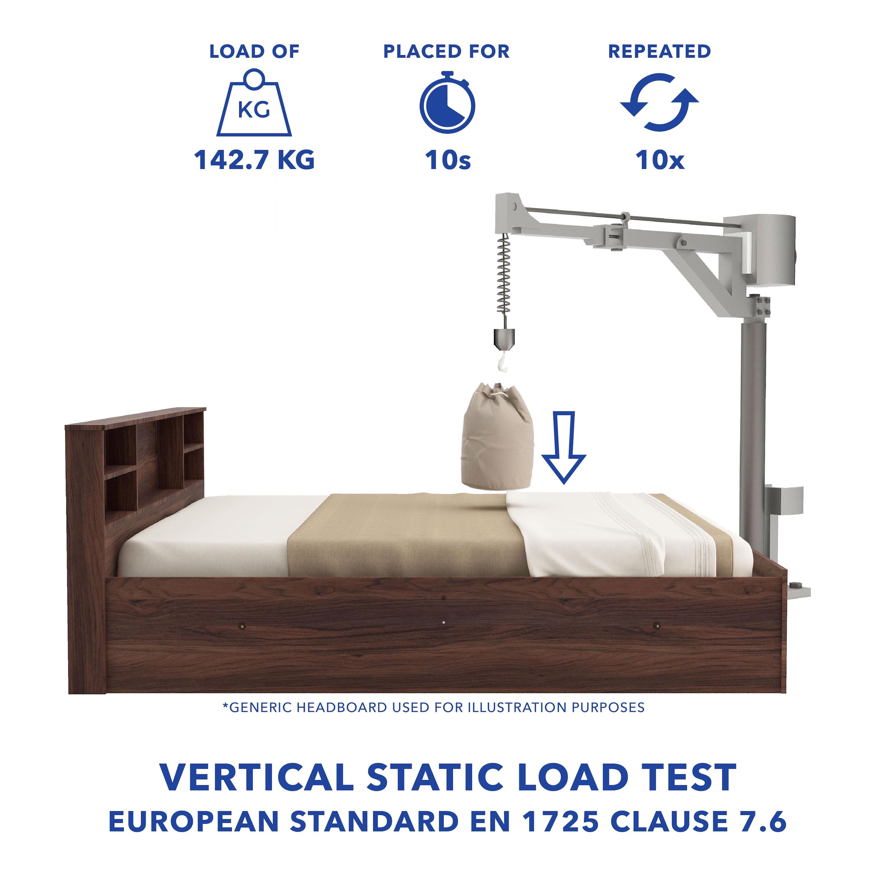 Lavish Center Queen Bed Design 2
