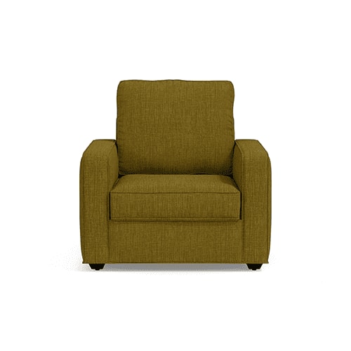 Apollo Sofa Set (Colour : Olive Green, Cushion : Hard, Back Type : High Back, Seater : 3+1+1)