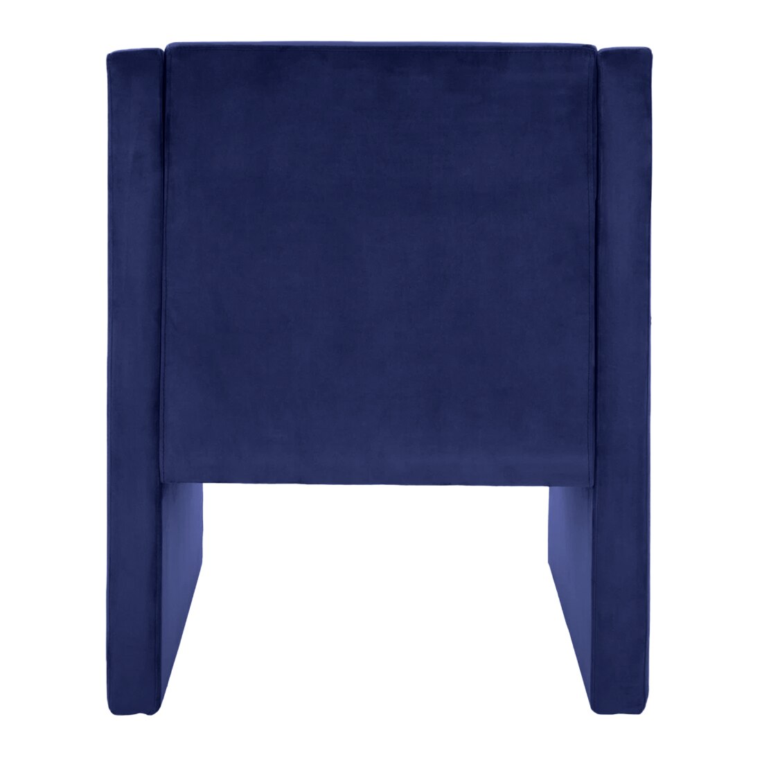Shuntina Accent Velvet Chair in Navy Blue Colour