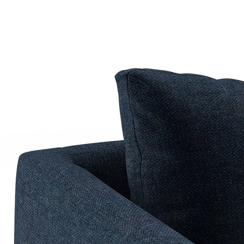 Florence Compact Sofa Set (Colour: Cobalt Blue, Seater: 3+1+1)