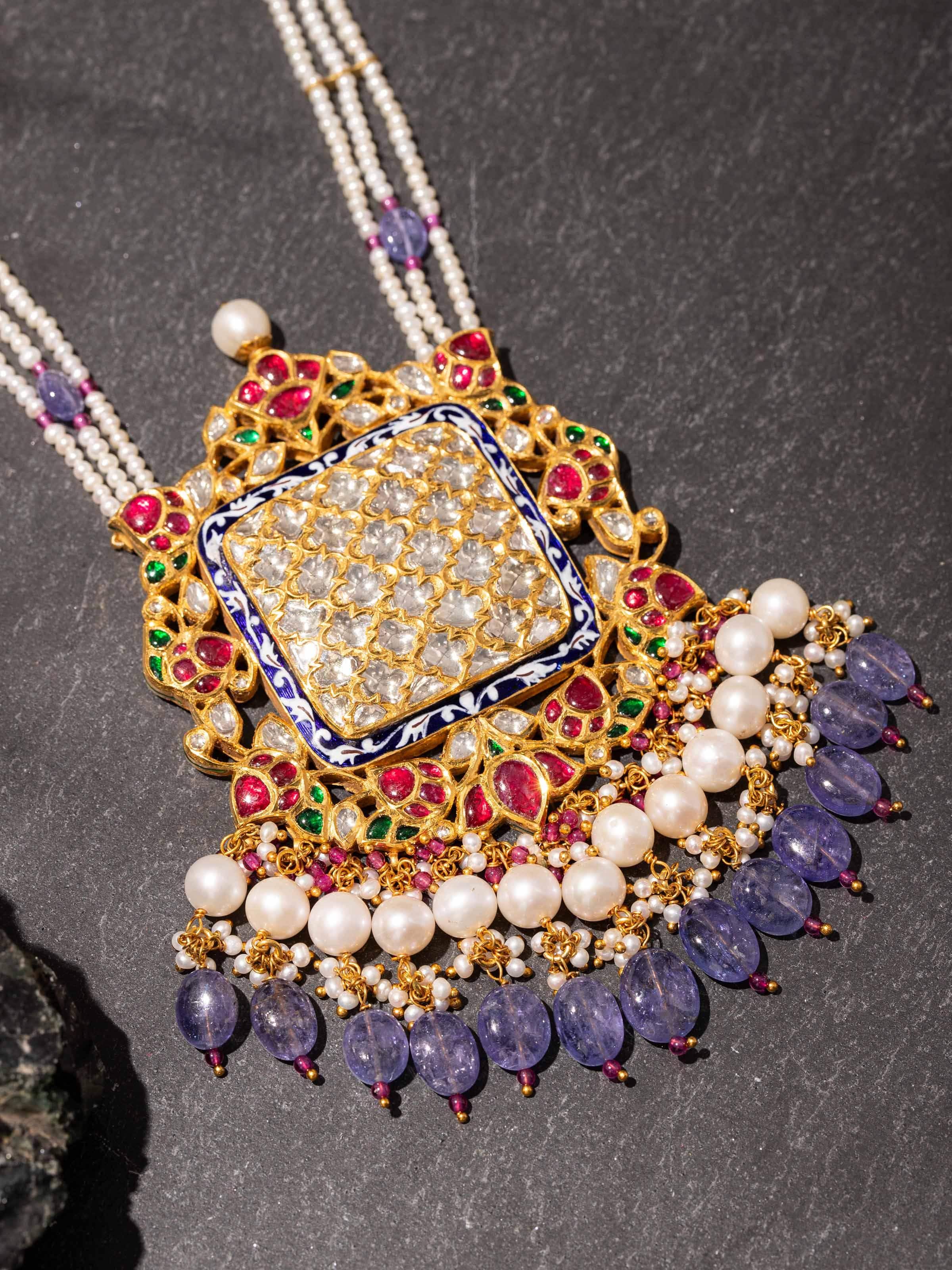 Badroom 22 Karat Gold Long Necklace