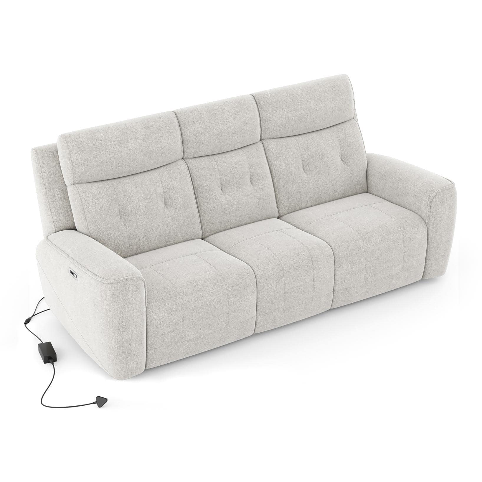 Marvin Entertainment Recliner in Beige Colour