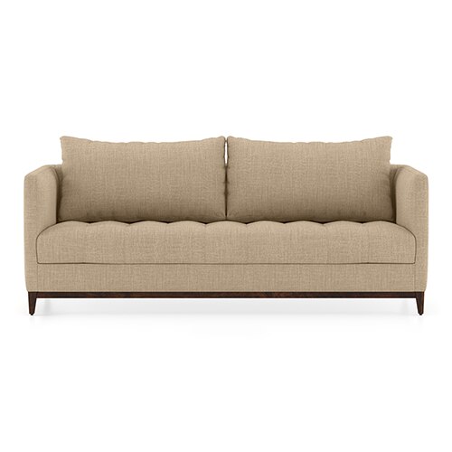 Florence Compact Sofa Set (Colour : Sandshell Beige , Seater : 3+1+1)