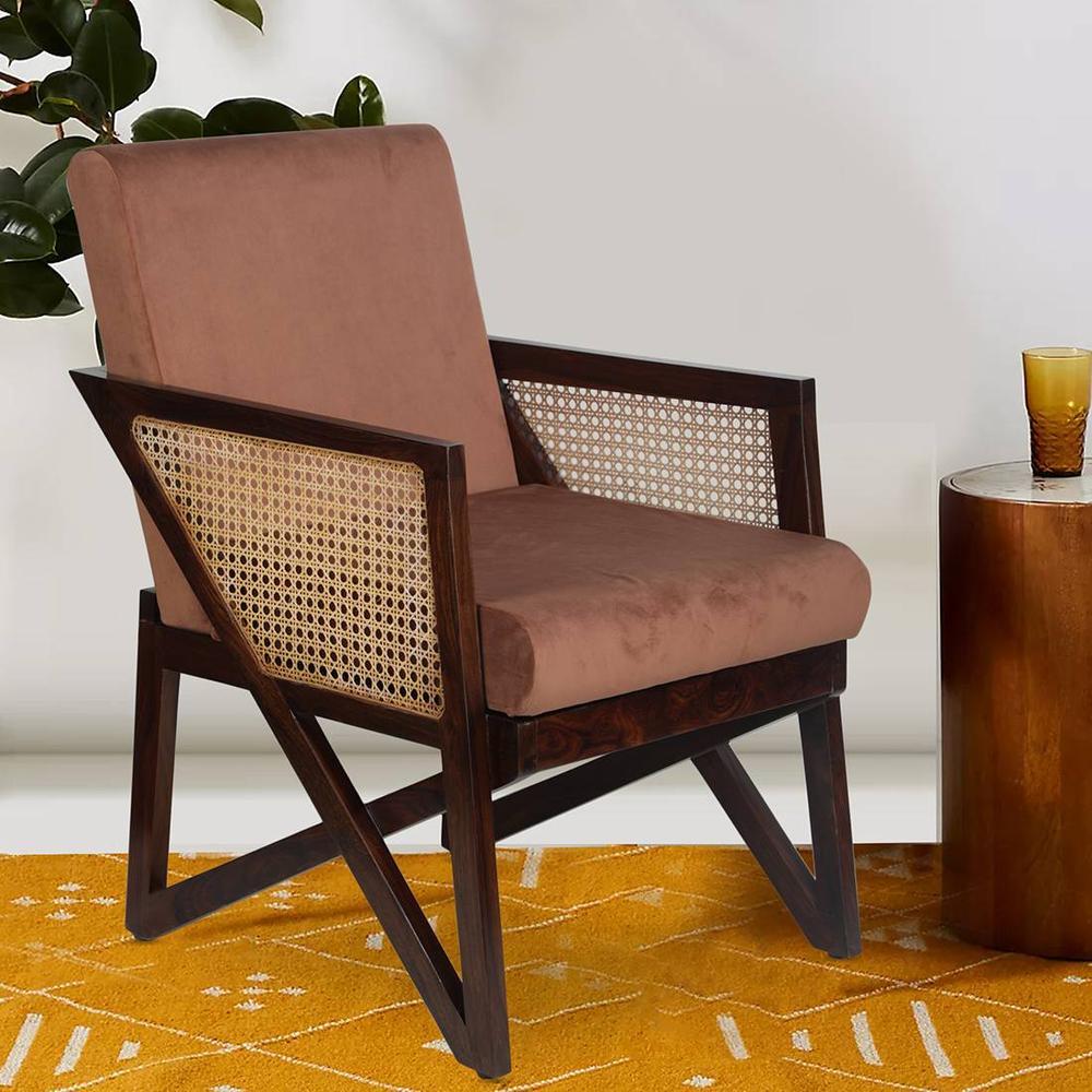 Elara Accent Chair - Pink (Colour : pink)