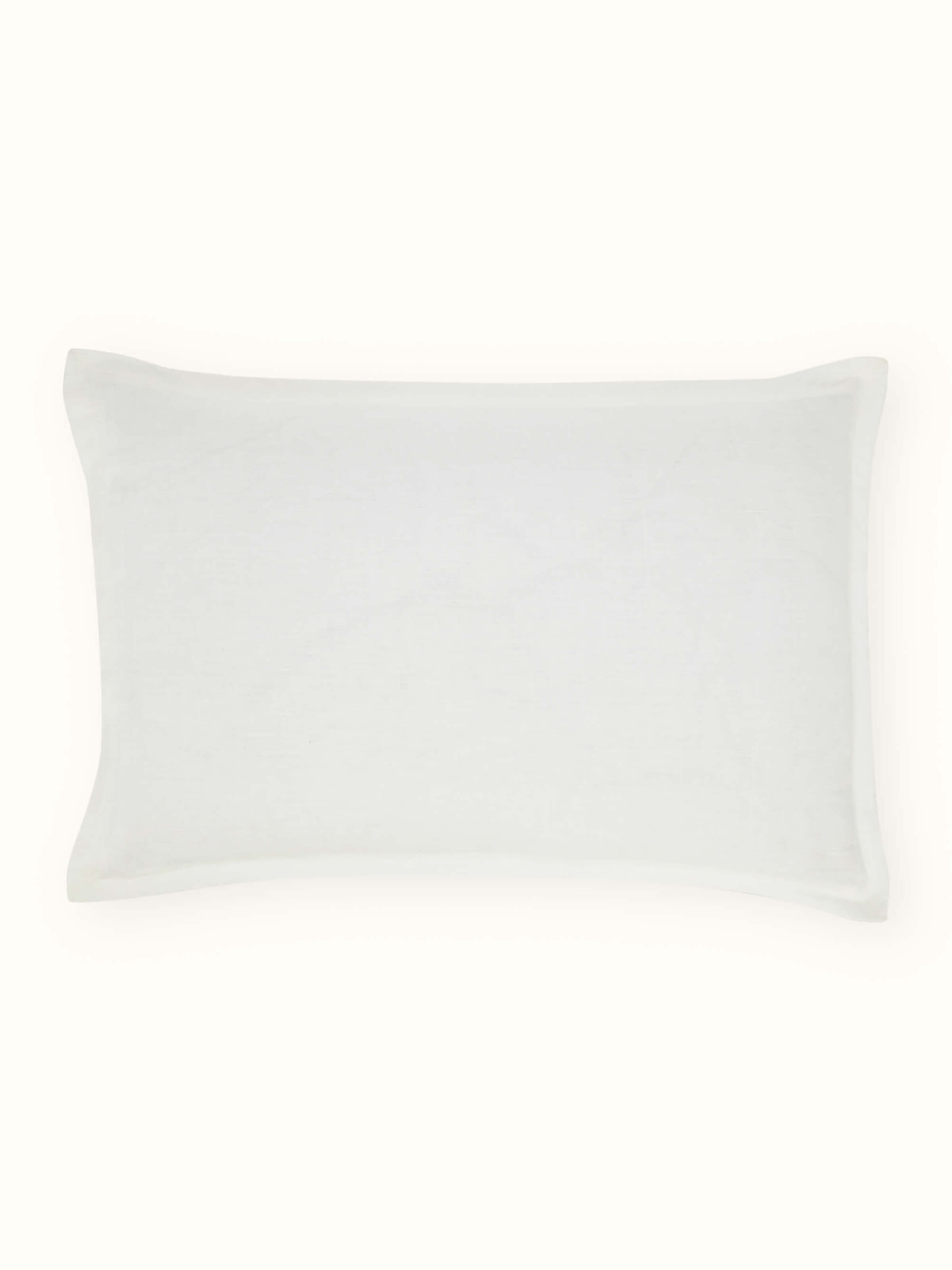 Kapasa Off-white Stripe Cotton Handwoven Pillow Cases (2 Pcs)