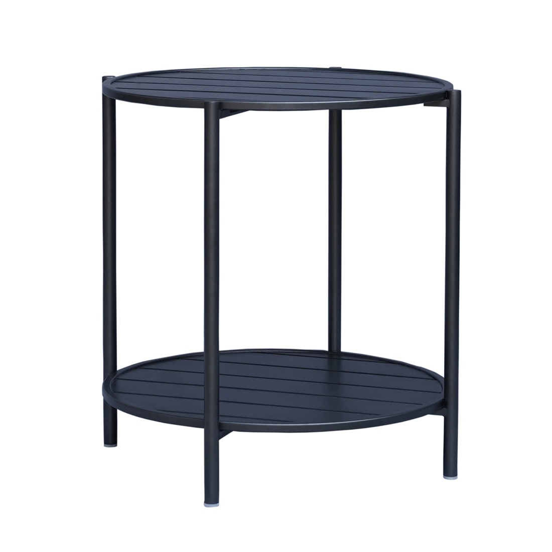 Sigma Wishbone Table Set with 1 Table and 2 Chairs Gun Metal In Grey