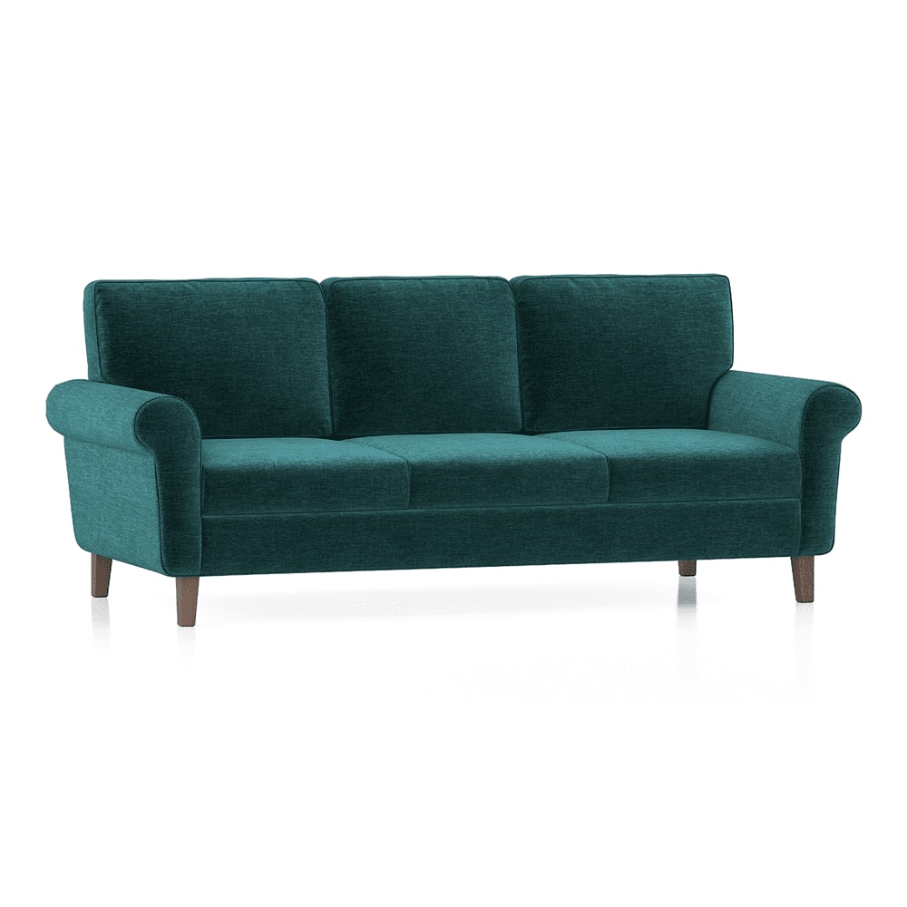 Oxford 3 Seater Fabric Sofa in Malibu Colour