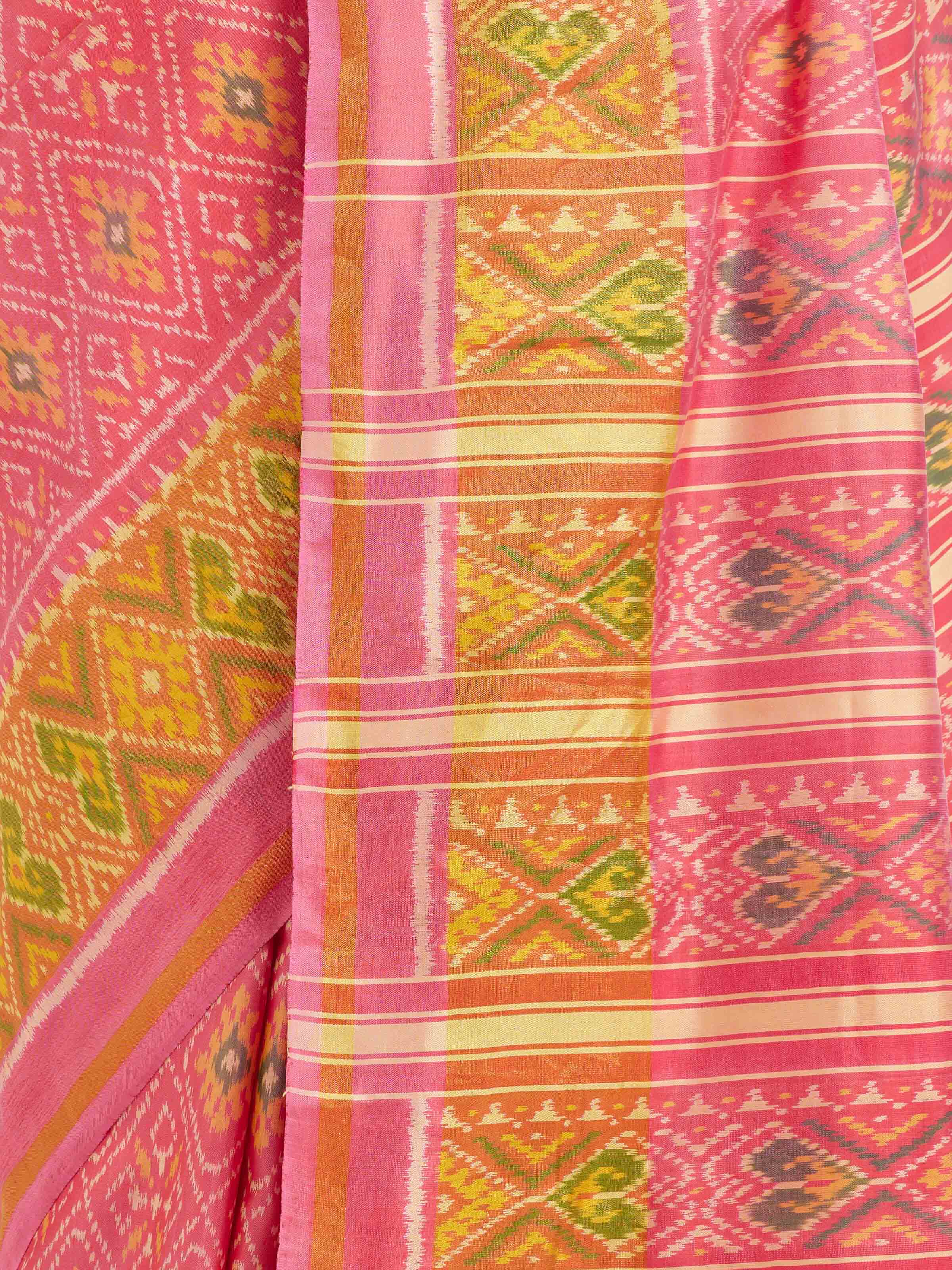 Rajkot Patola Ikat Saree