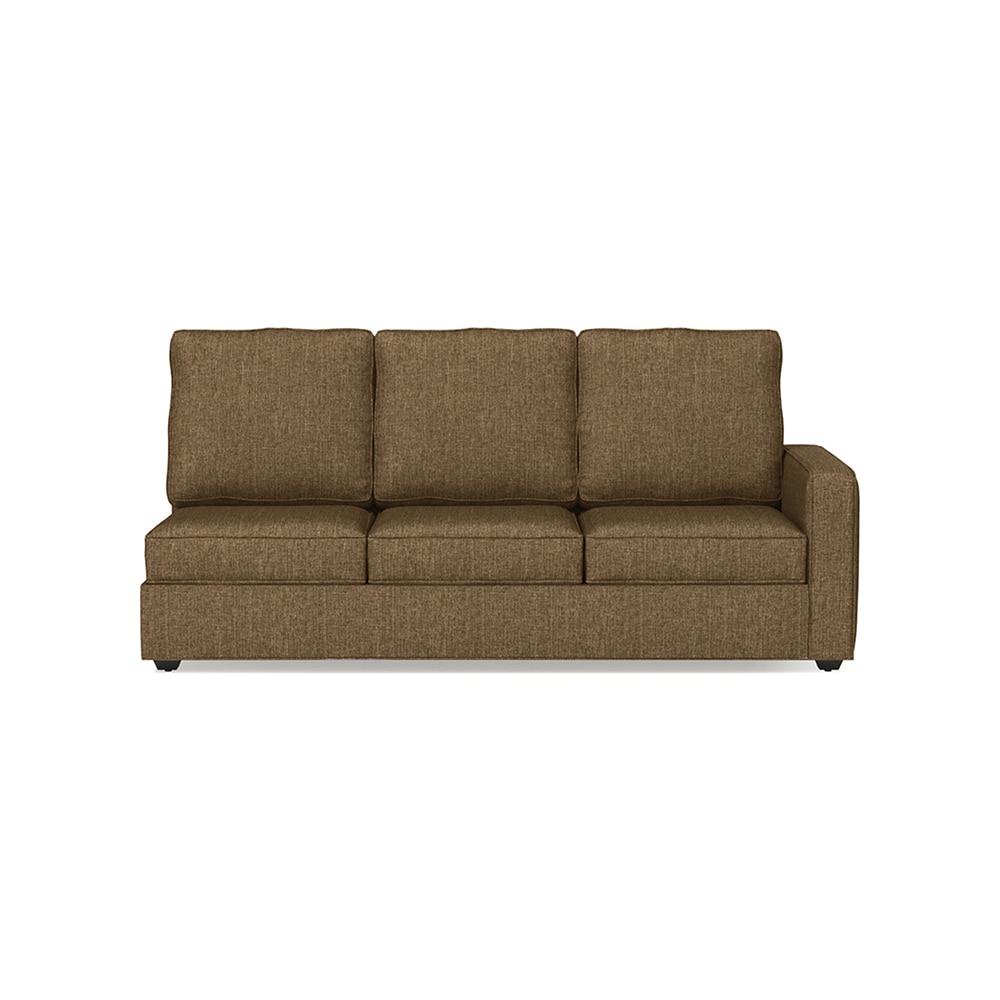 Apollo Compact Sofa (Colour : Dune, Cushion : Hard, Back Type : High Back, Seating Capacity : Left Aligned 3 Seater + Left Aligned Chaise + Ottoman)