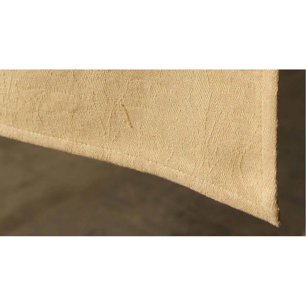 Addyson Beige Cotton 13 x 59 Inches Table Runner