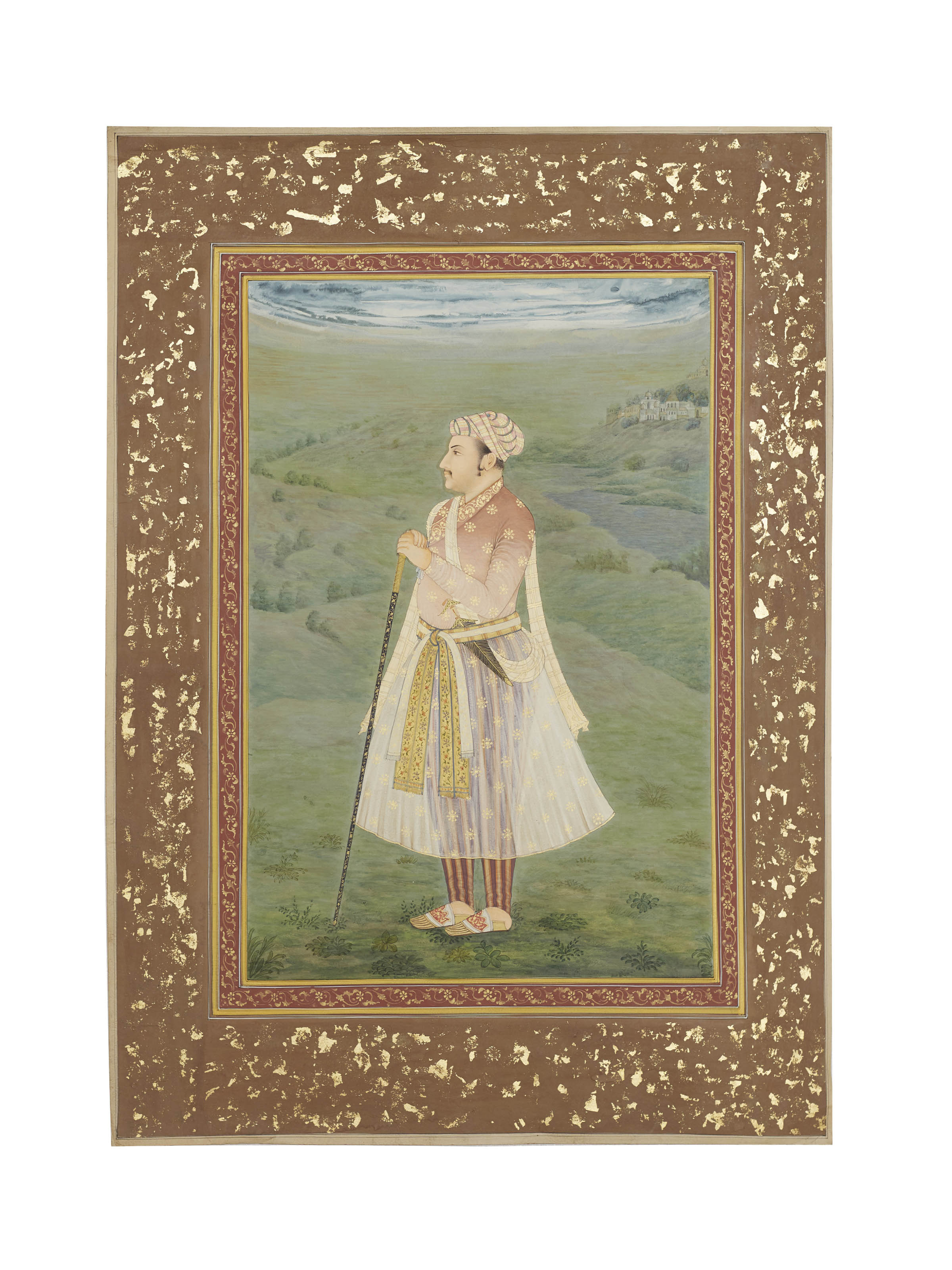 Portrait Male Miniature Painting