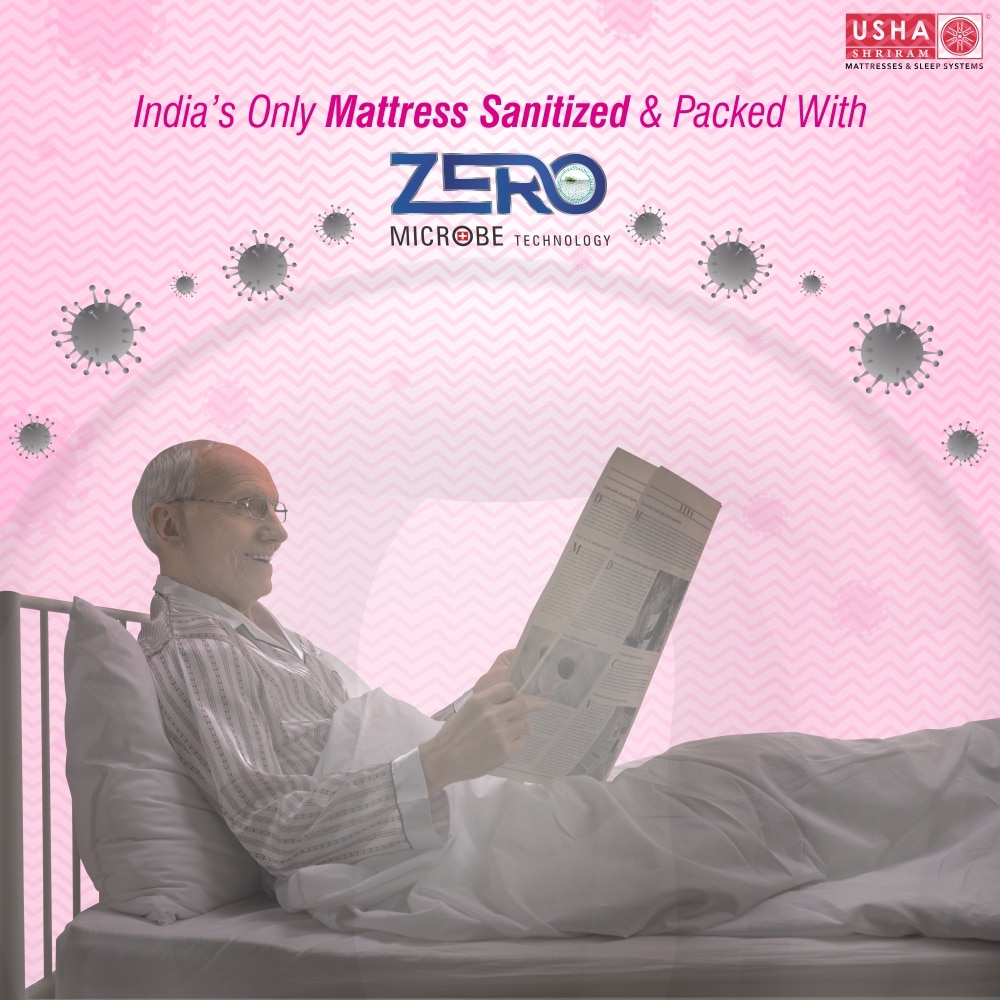 Aero Cool Gel with posture Control Tech Single Size Mattress (75 x 30 in, 4 Inches)