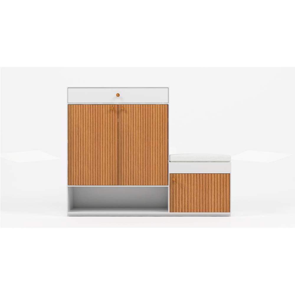 Step-Seat duo Space Saving Shoe Rack