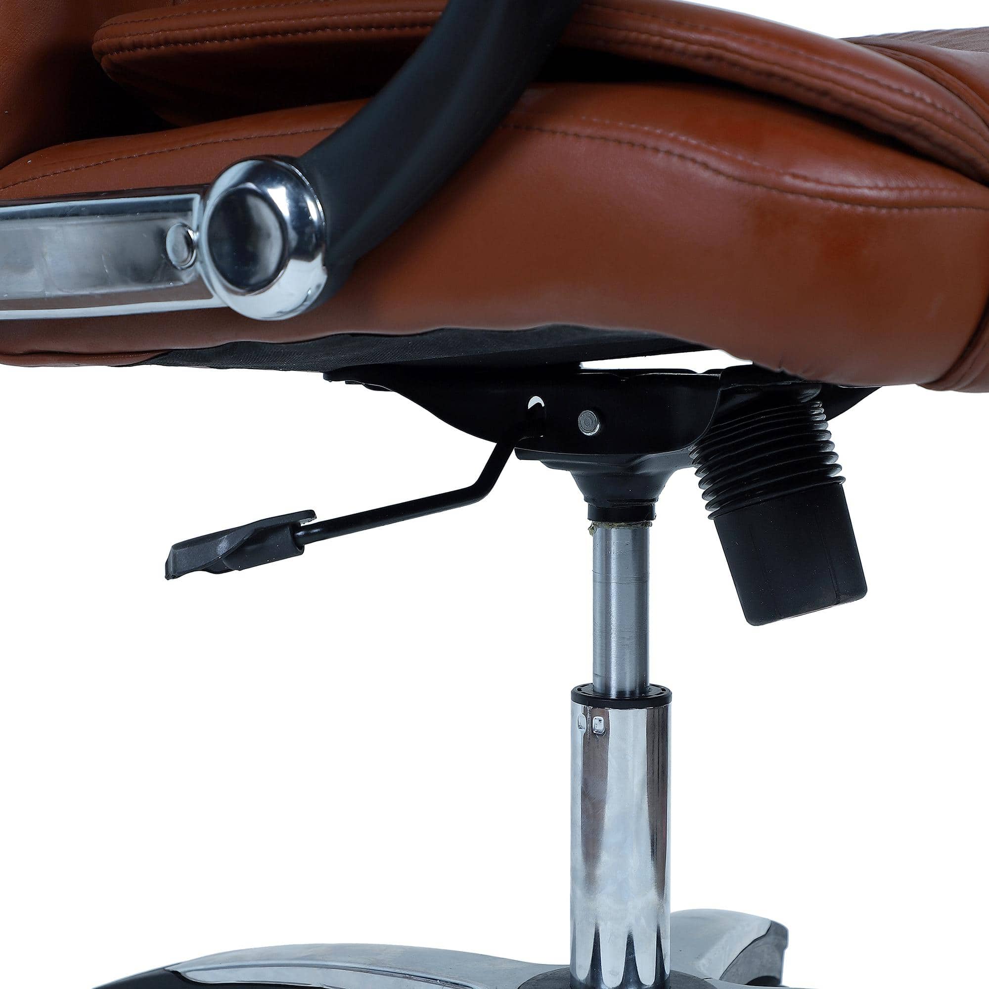 Pleash High Back Executive Chair in Ten Brown Colour