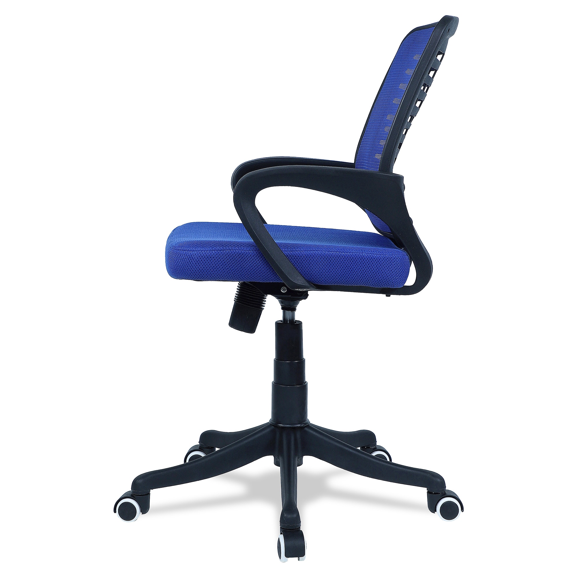 Diicea Mid Back Ergonomic Chair in Blue Colour