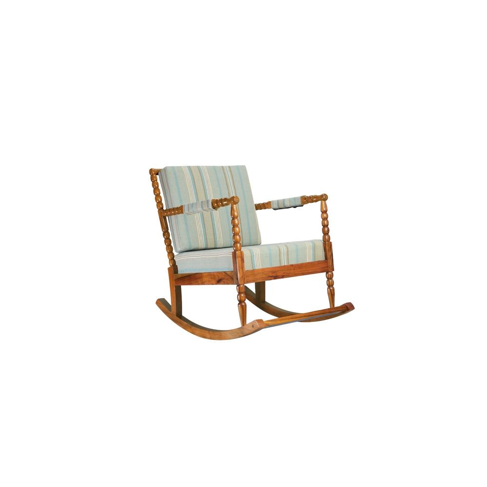 Kamira Solid Wood Lounge Chair In Multicolour