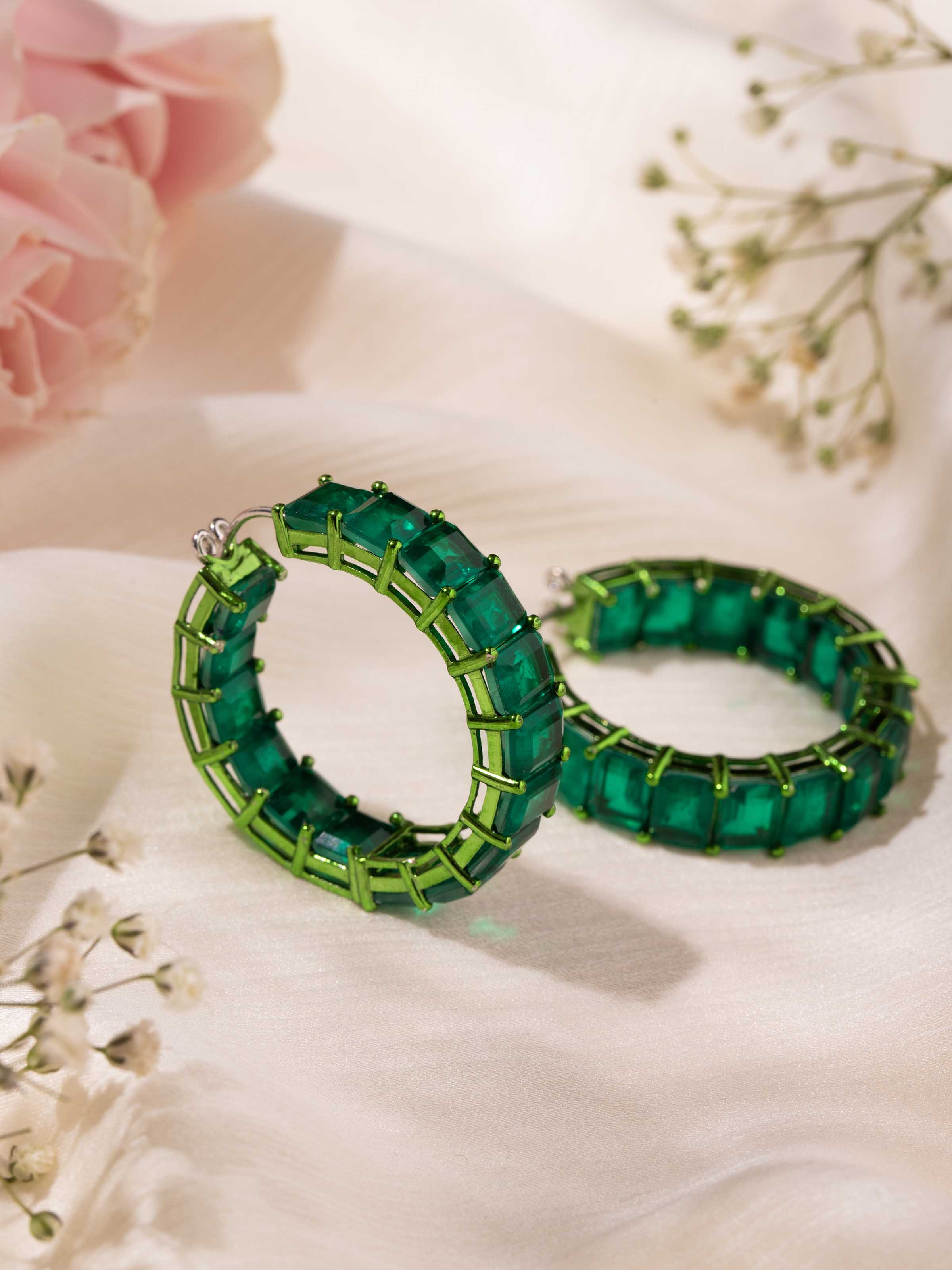 Silver Smithing Silver Hoop Earrings