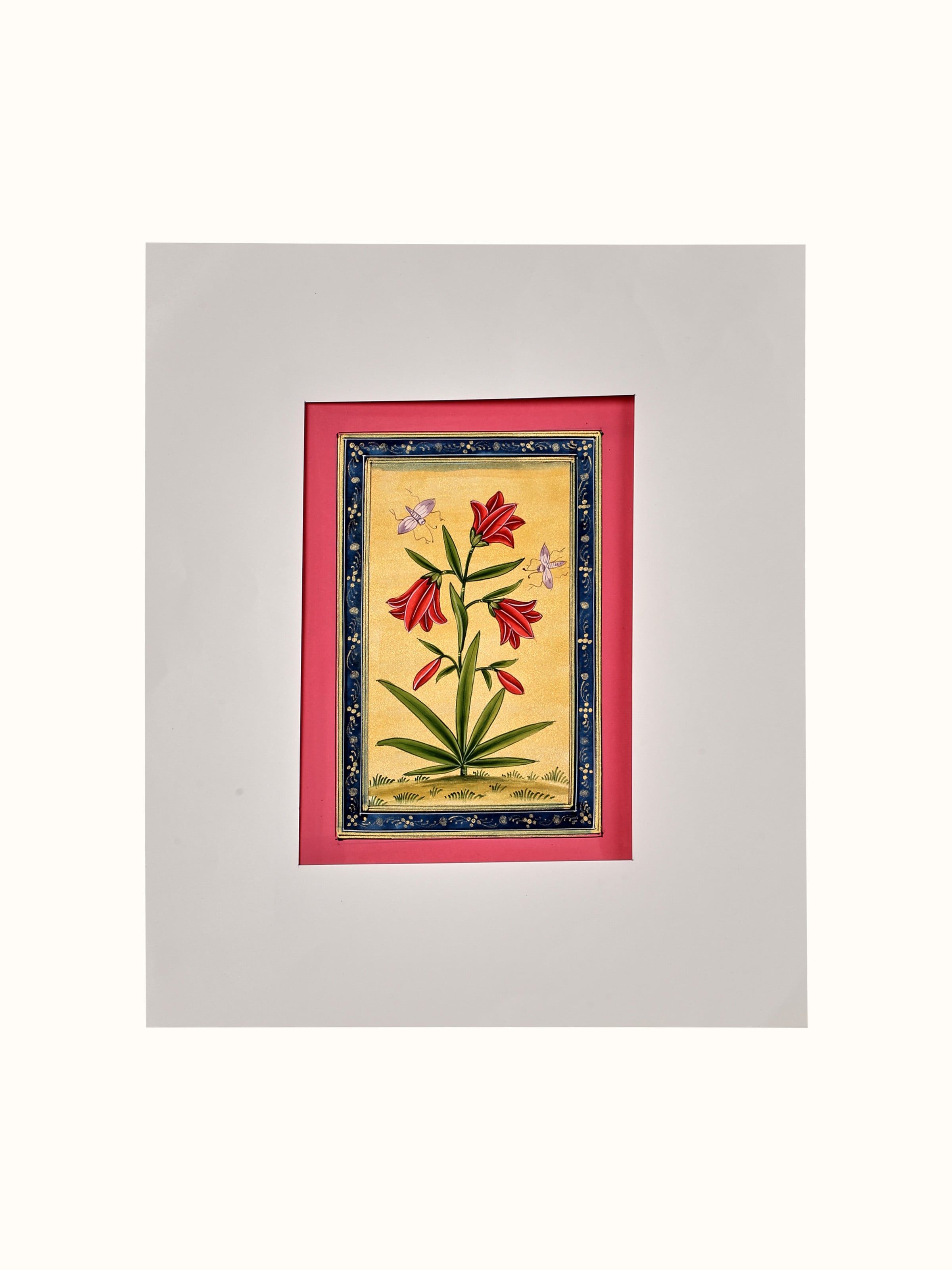 Fritillaria Miniature Painting