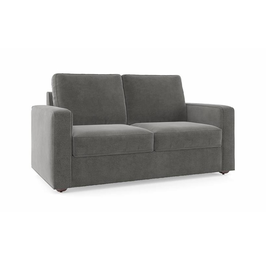 Apollo 2 Fabric Seater Sofa in Ash Grey Velvet Colour-image-22