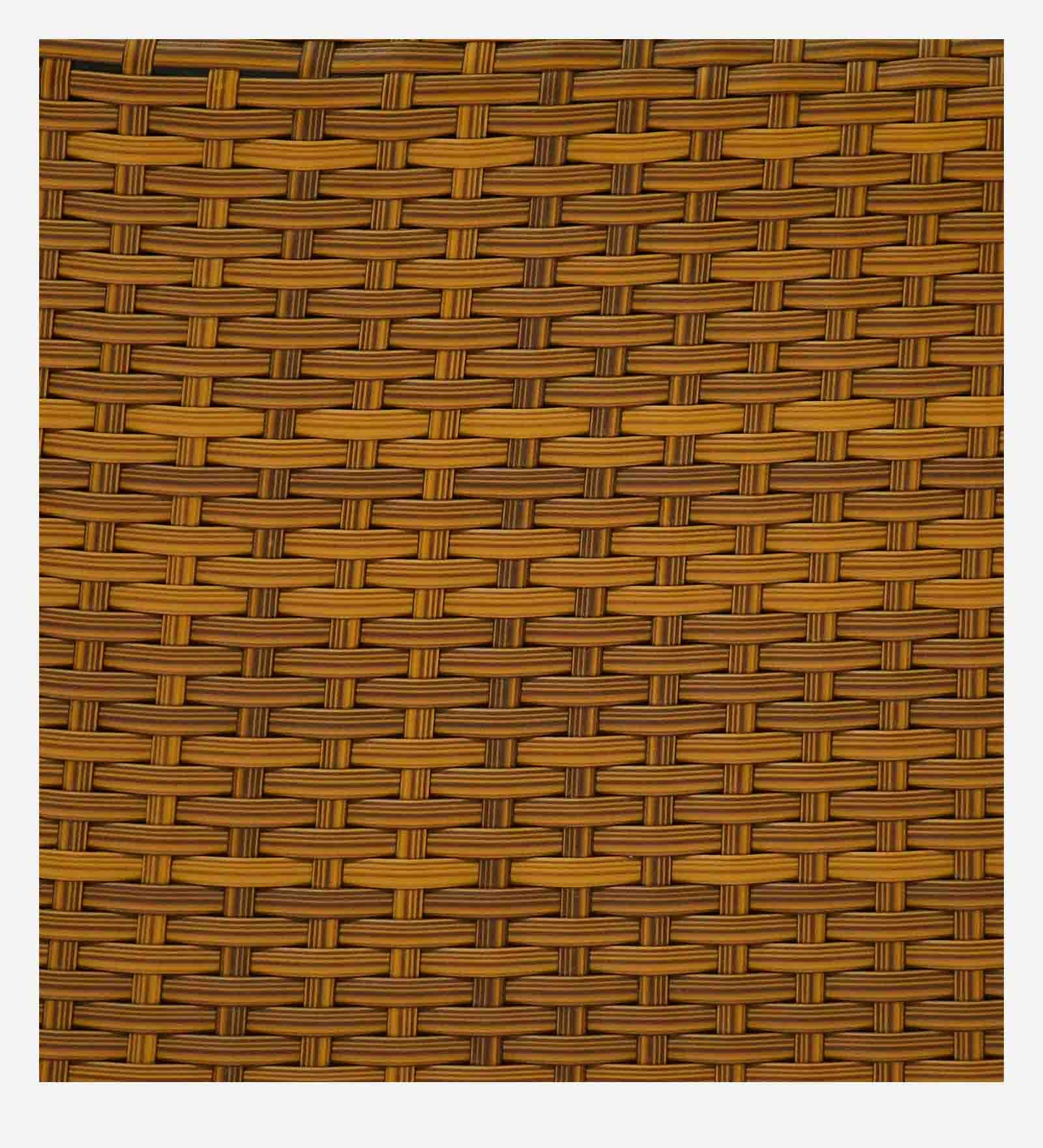 Hobart Wicker Chair In Beige Brown Tone Finish