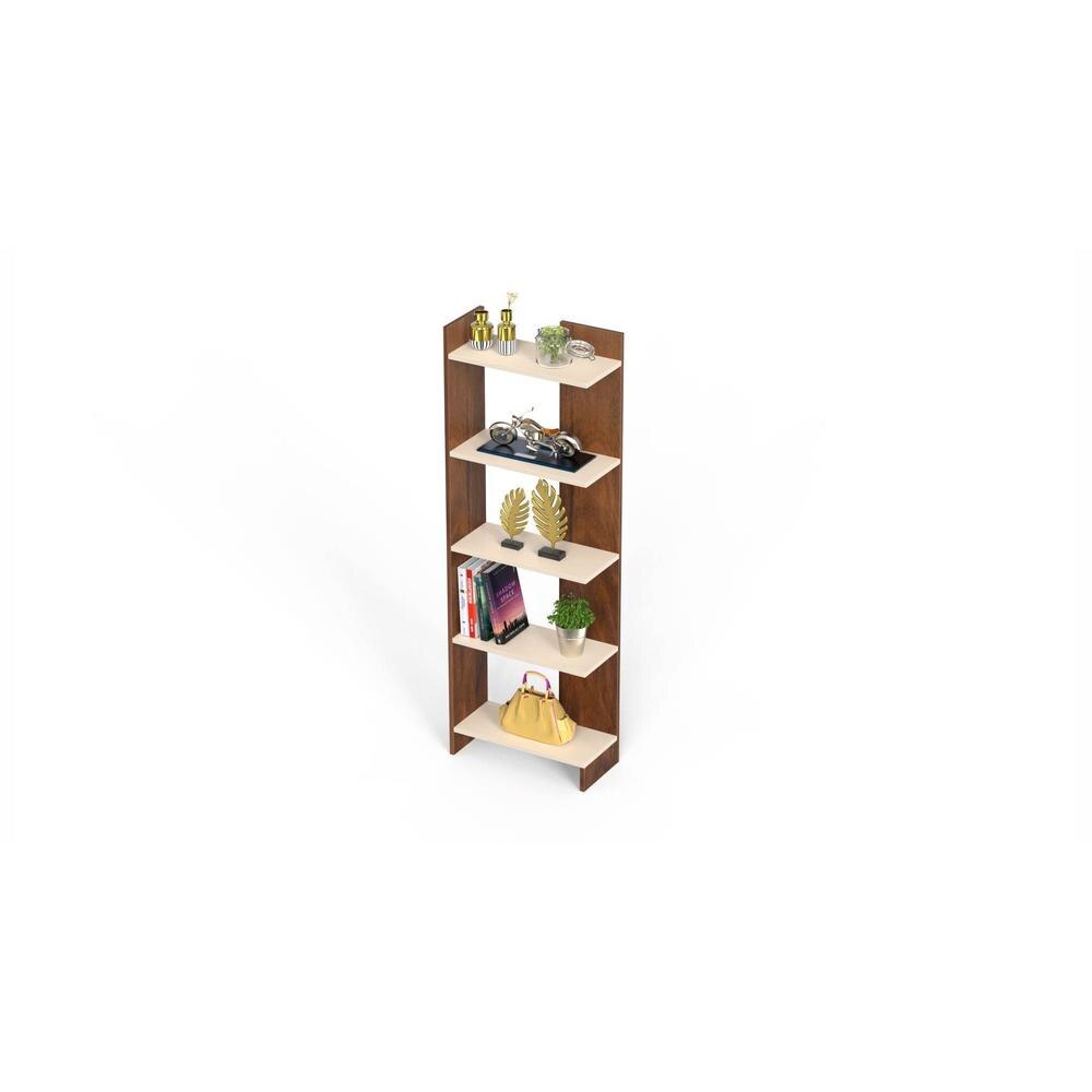 Lagoon Engineered Wood Bookshelf Maple & Beige