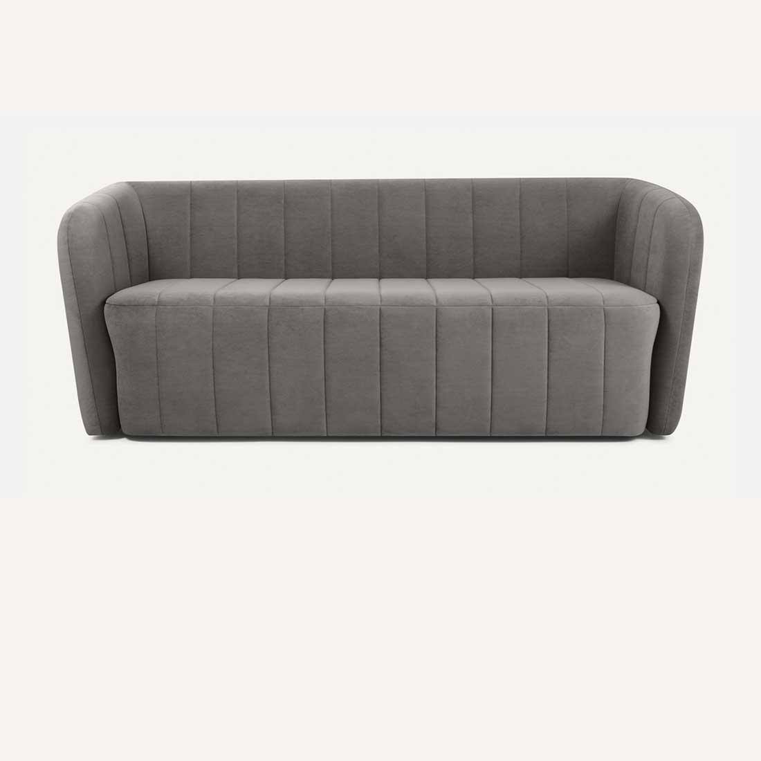 Candler Fabric Sofa (Grey)