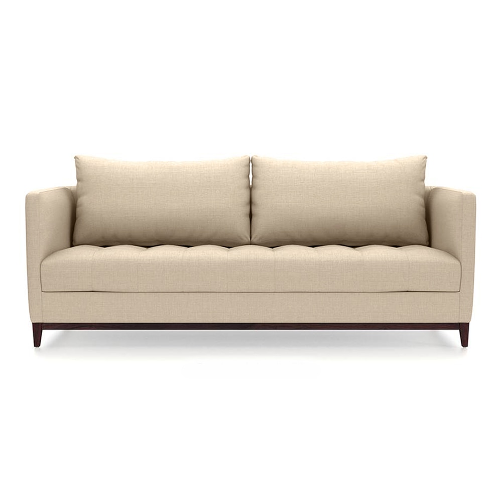 Florence Essential 3 Seater Fabric Sofa in Pearl Colour