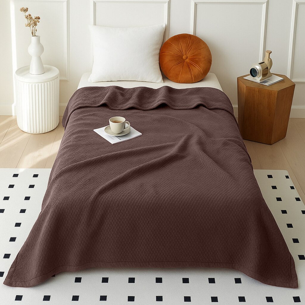 Silky Touch Premium Super Soft Cozy Single Bed Blanket 230 X 155 Cms  300 Cms