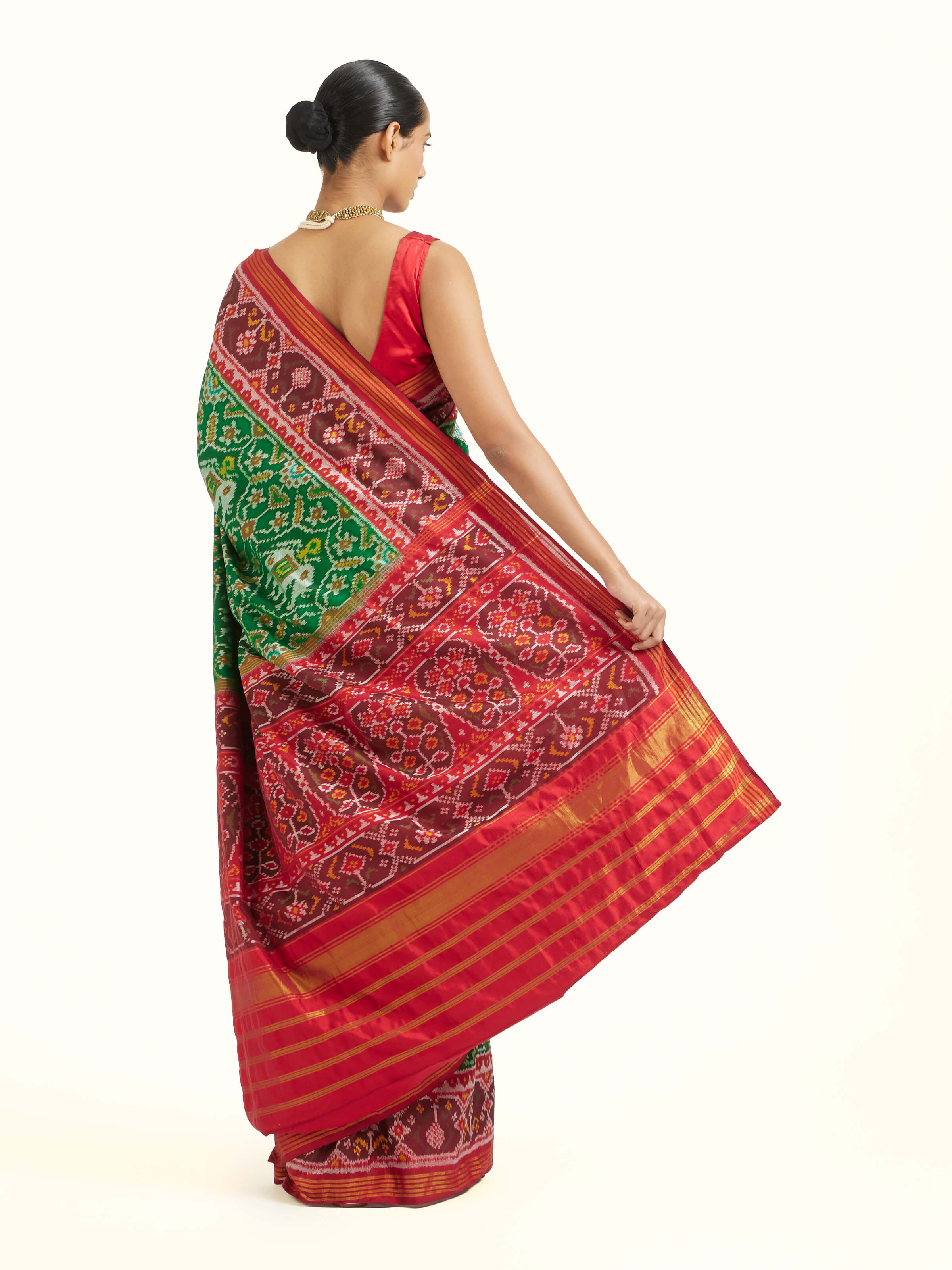 Rajkot Semi Patola Saree