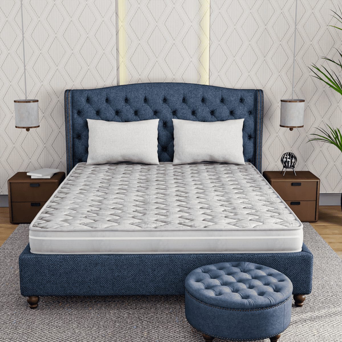 Drilled Air Cool Ortho Comfort King Mattress 78 X 72 5 Inches