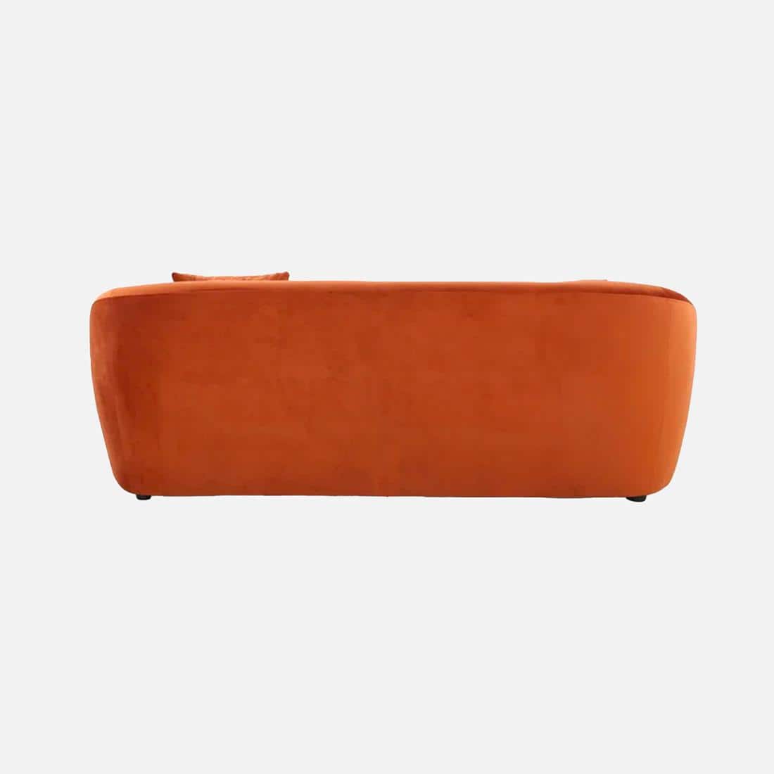 Davis Fabric Sofa (Orange)