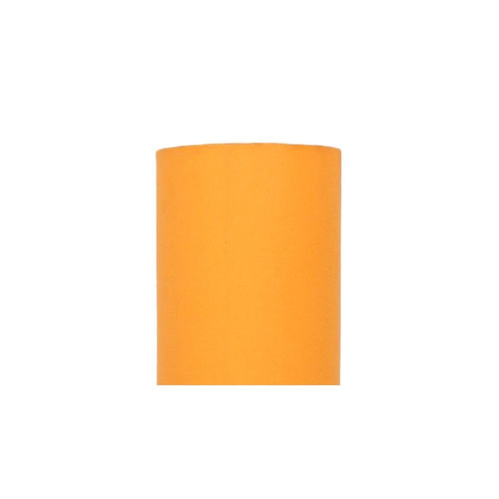 Charo Yellow Cotton Shade Floor Lamp