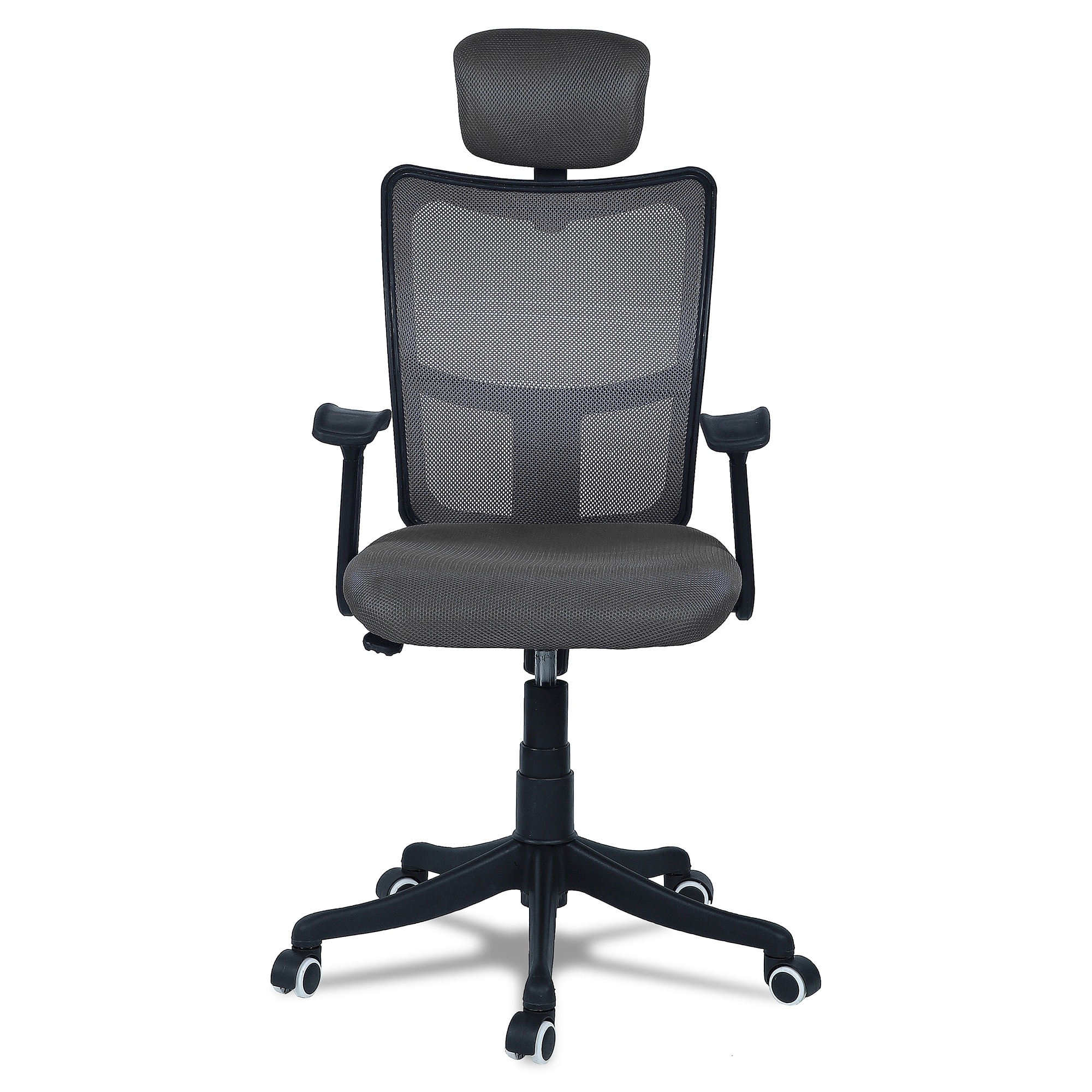 Jeaorda High Back Ergonomic Chair in Grey Colour