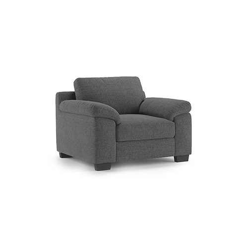Esquel Sofa Set (Colour: Steel Grey, Seater: 3+1+1)