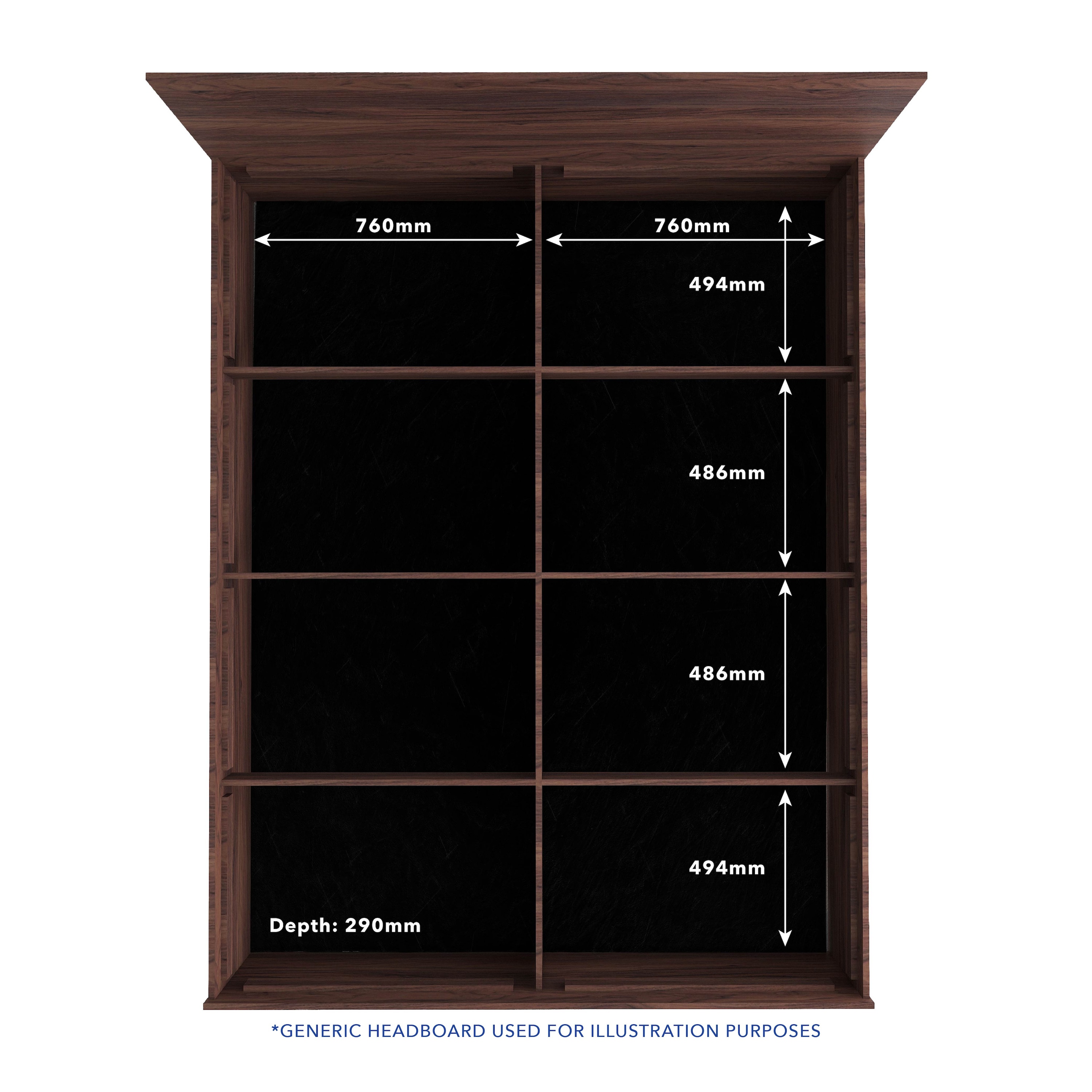 Lavish Center Queen Bed Design 6