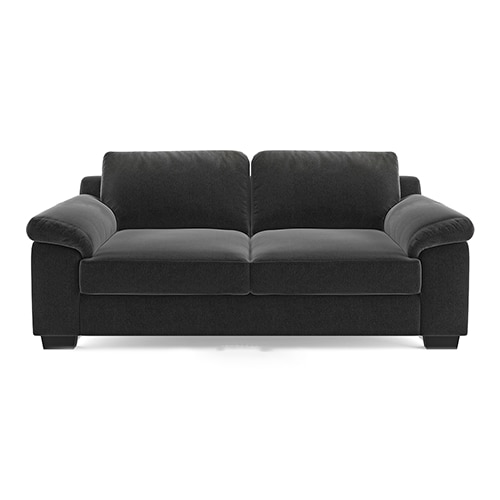 Esquel Premium 3 Seater Fabric Sofa in Pebble Grey Colour - Urban Ladder