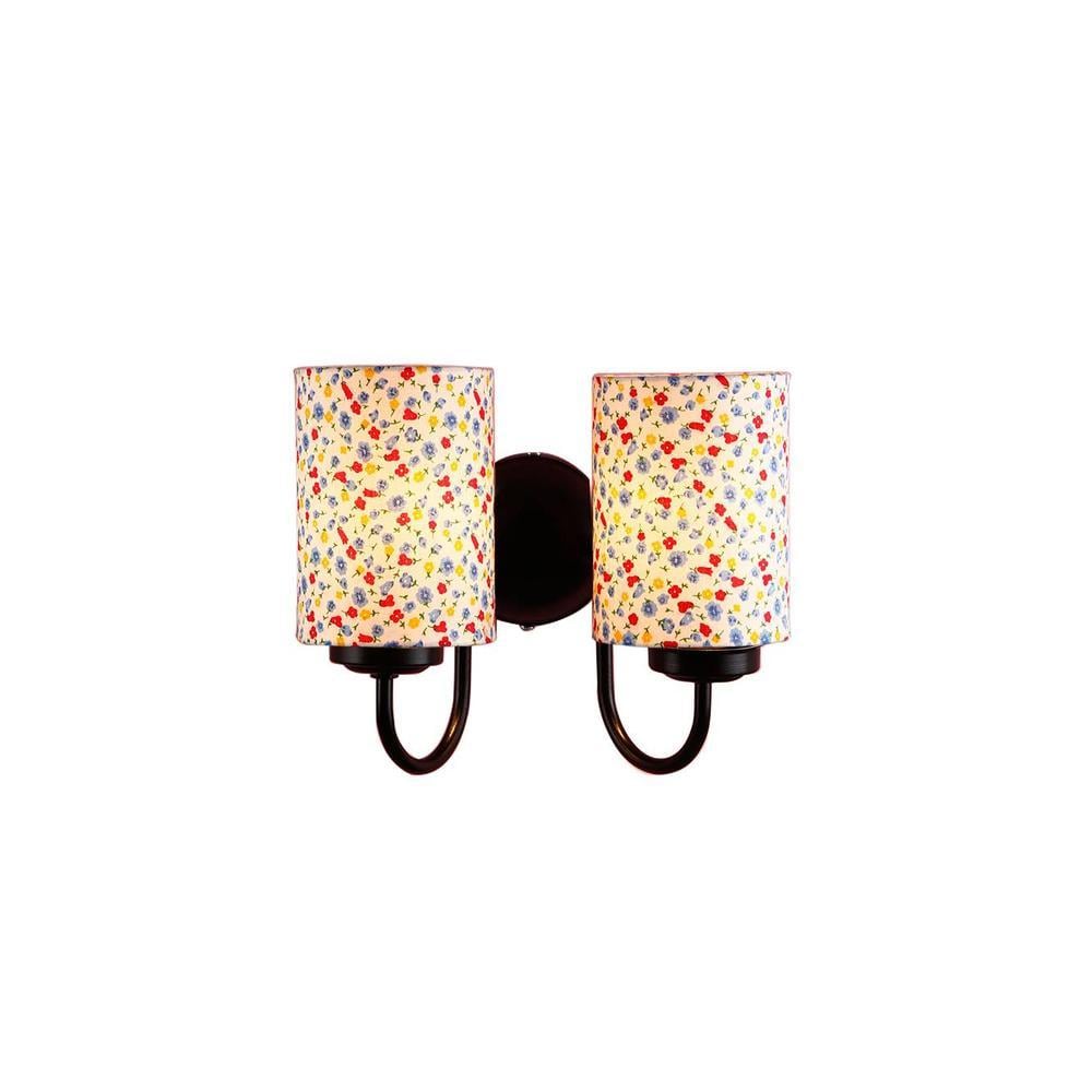 Kelten Multicolour Fabric Wall Light