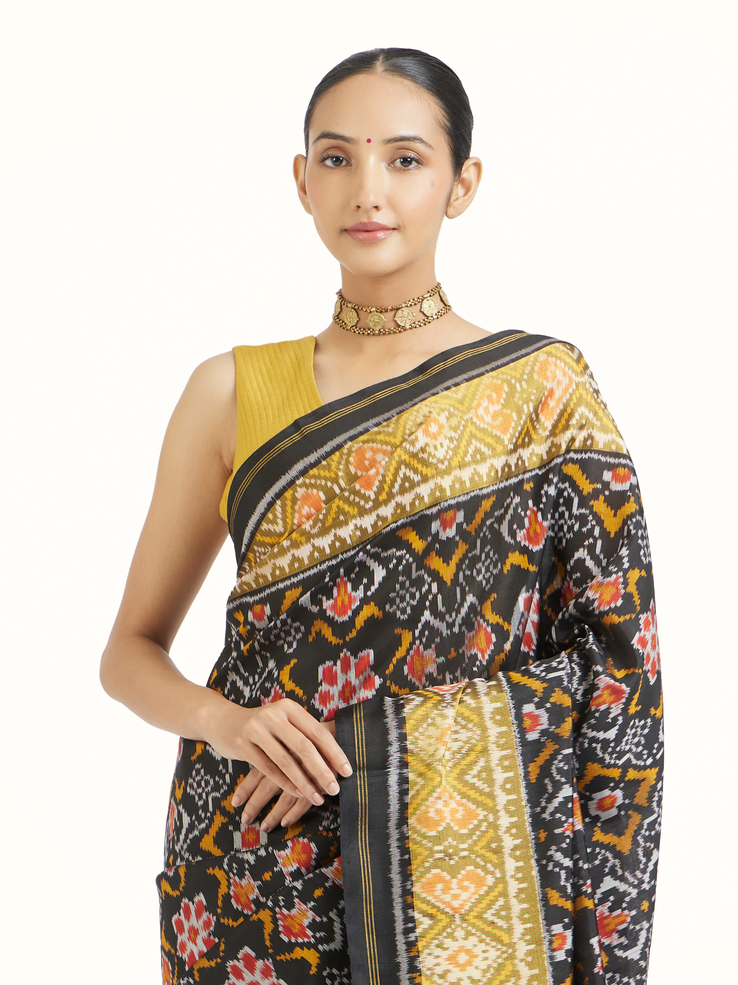 Rajkot Patola Ikat Saree