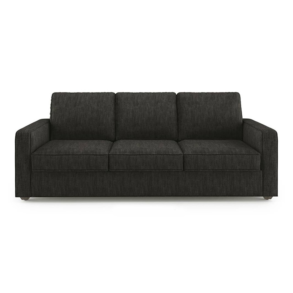Apollo Compact Sofa Set (Colour : Graphite Grey, Cushion : Hard, Back Type : Regular, Seater : 3+1+1) - Urban Ladder